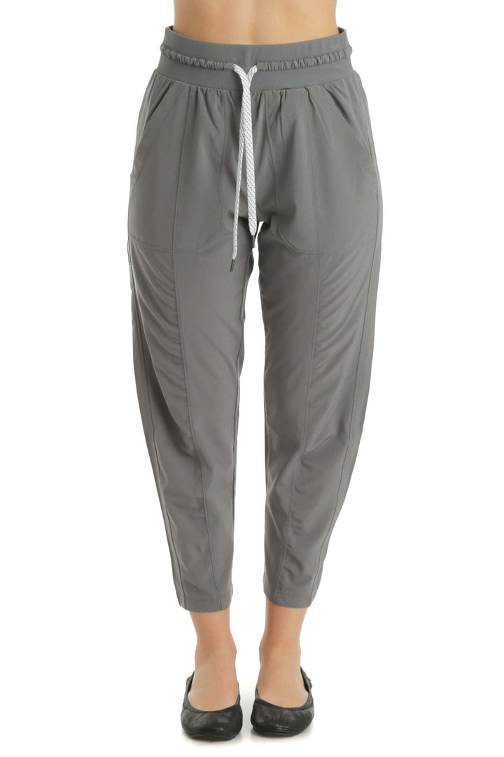 Pantalón Zella gris, vista frontal – ClosetRehab