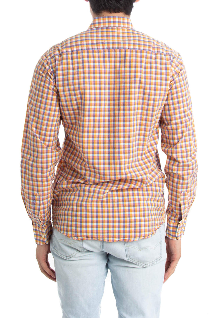 Camisa El Ganso naranja, vista posterior – ClosetRehab