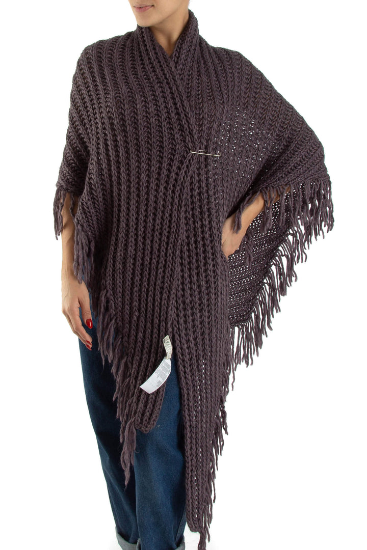 Chal Ambrosi morado, vista frontal – ClosetRehab