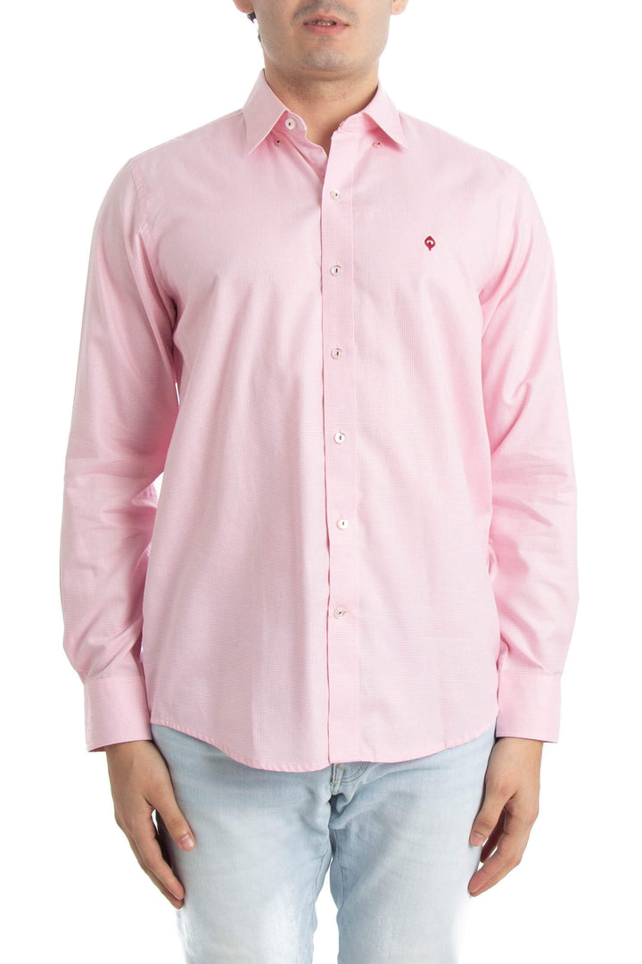 Camisa Pavone rosa, vista frontal – ClosetRehab