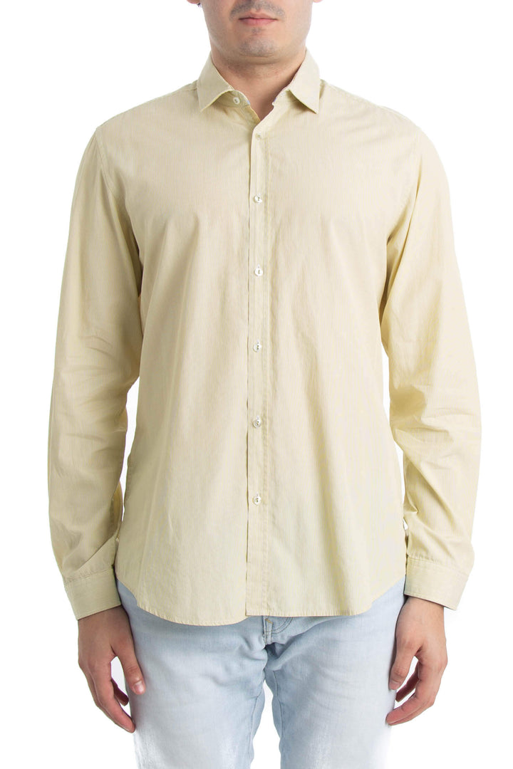 Camisa Hugo Boss amarillo, vista frontal – ClosetRehab
