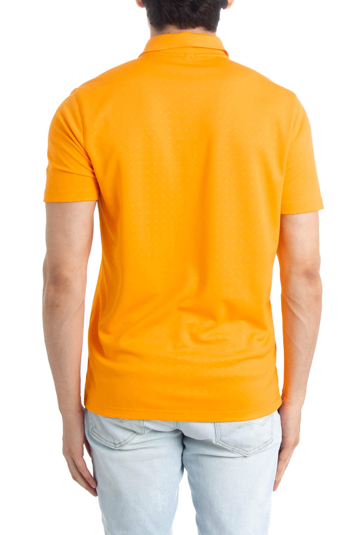 Polo Nike Golf naranja, vista posterior – ClosetRehab