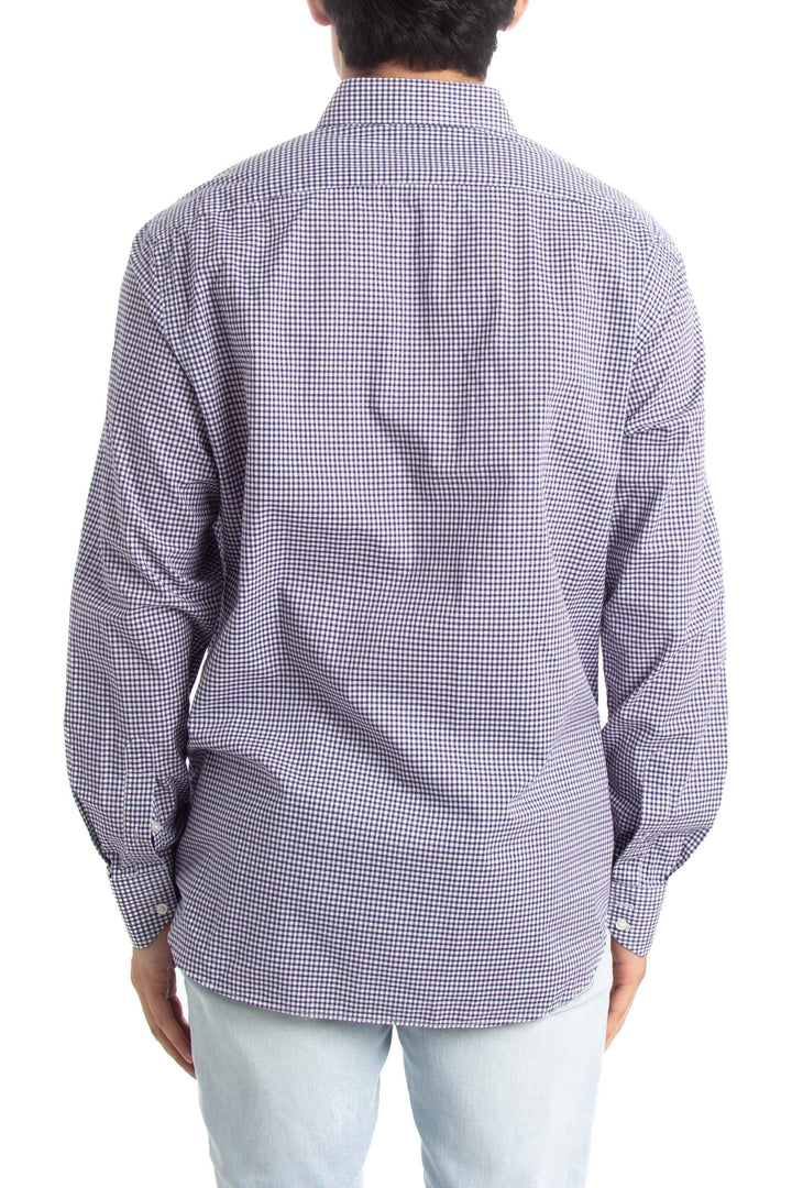 Camisa Thomas Dean azul, vista posterior – ClosetRehab