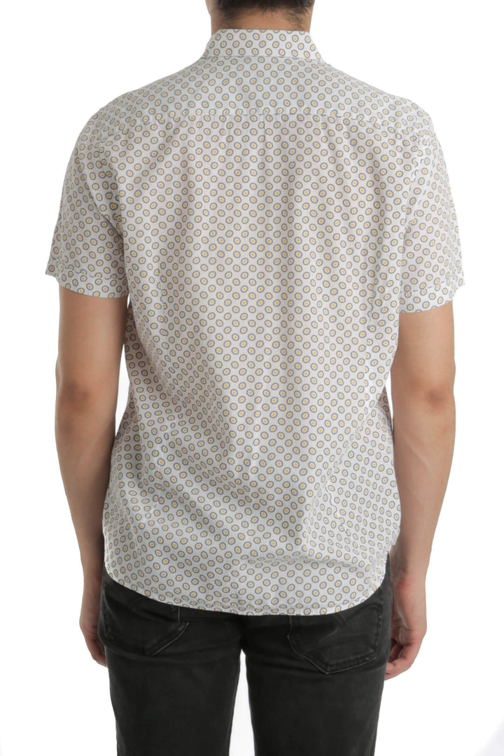 Camisa Ted Baker blanco, vista posterior – ClosetRehab