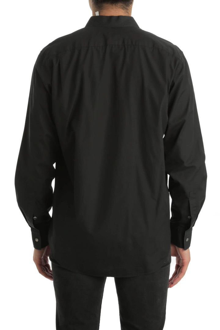 Camisa Hermès negro, vista posterior – ClosetRehab