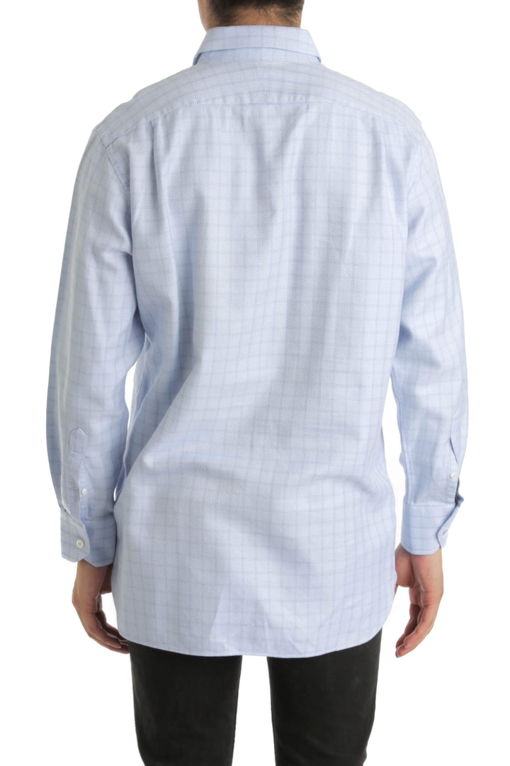 Camisa John W. Nordstrom azul, vista posterior – ClosetRehab