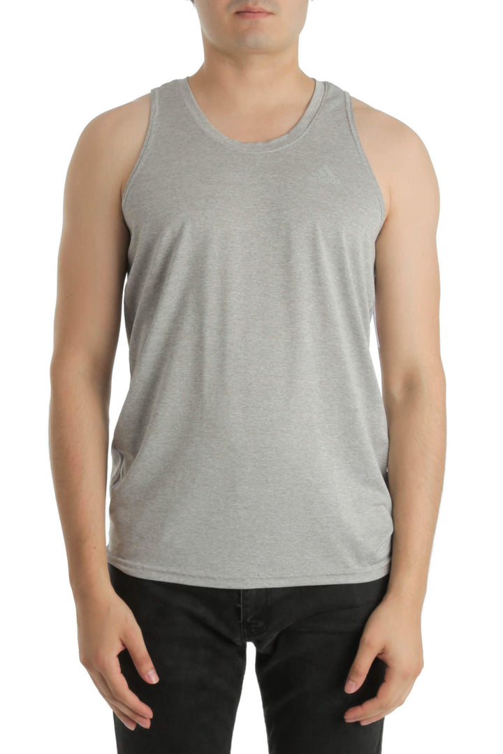 Camiseta Adidas gris, vista frontal – ClosetRehab