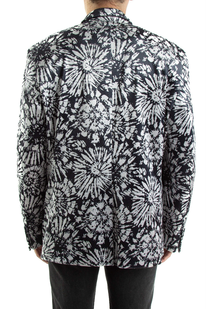 Saco International Concepts blanco y negro, vista posterior – ClosetRehab
