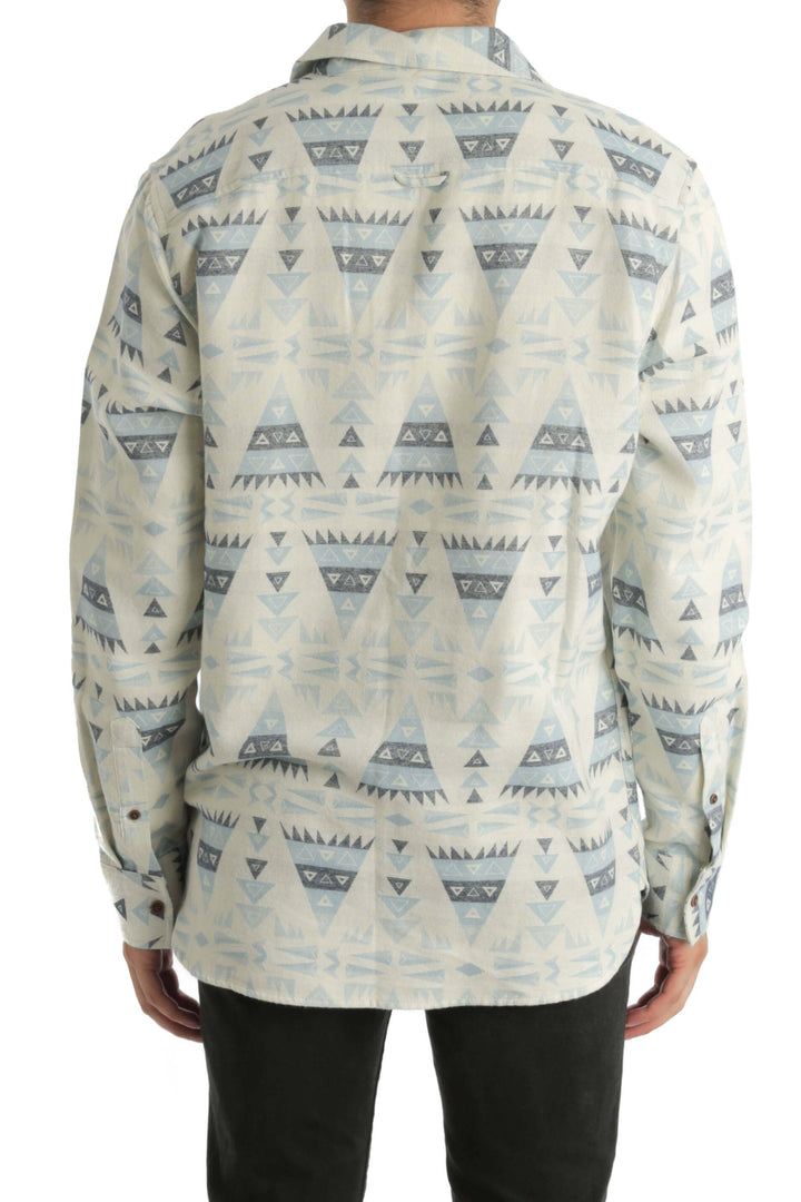 Camisa Sun + Stone azul, vista posterior – ClosetRehab