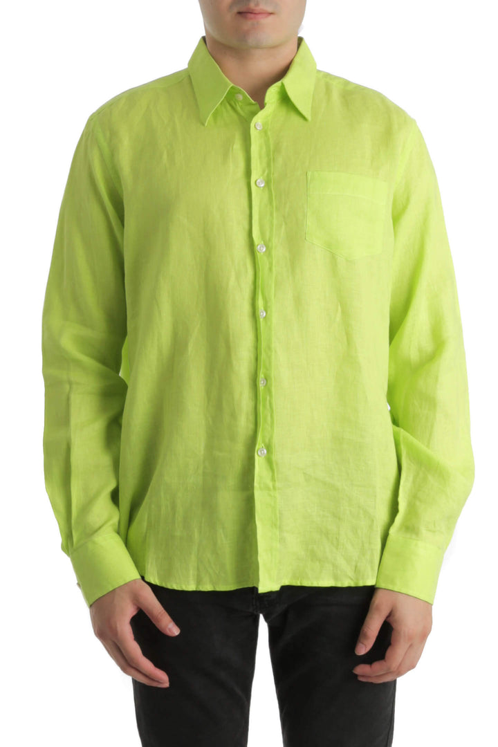 Camisa Vilebrequin verde, vista frontal – ClosetRehab