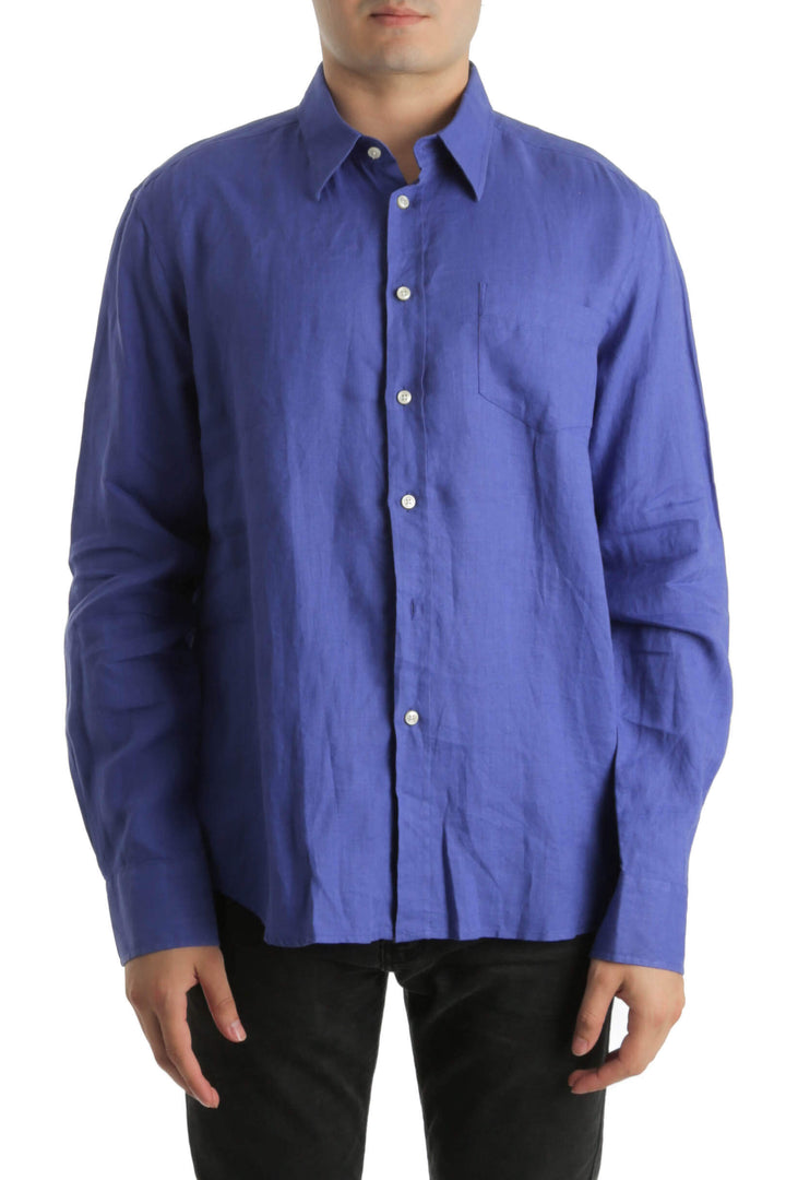 Camisa Vilebrequin azul, vista frontal – ClosetRehab
