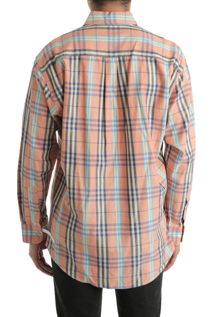 Camisa Burberry rosa, vista posterior – ClosetRehab