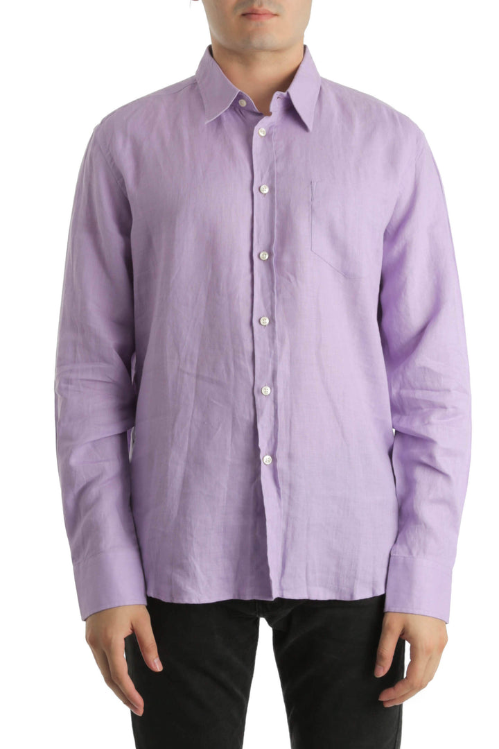 Camisa Vilebrequin morado, vista frontal – ClosetRehab