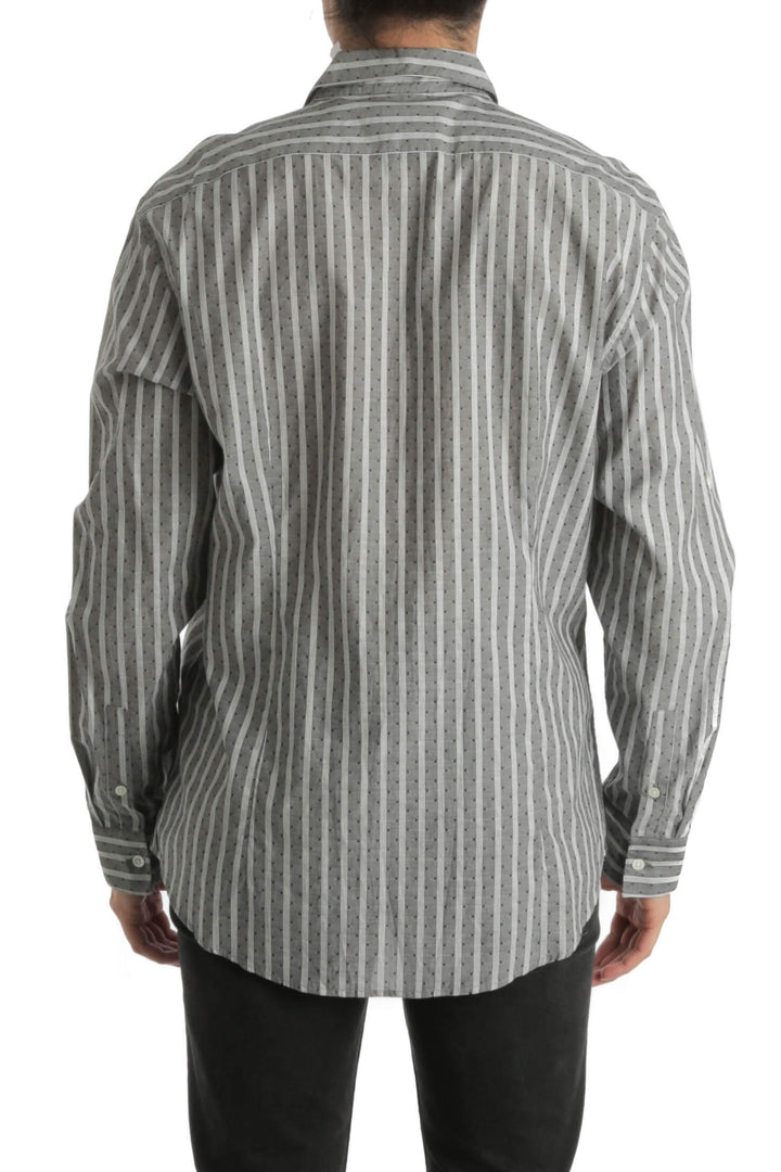 Camisa John Varvatos morado, vista posterior – ClosetRehab