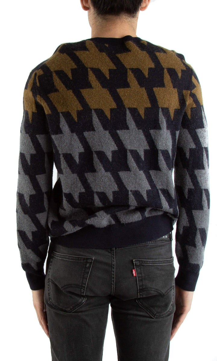 Suéter Paul Smith café y gris, vista posterior – ClosetRehab