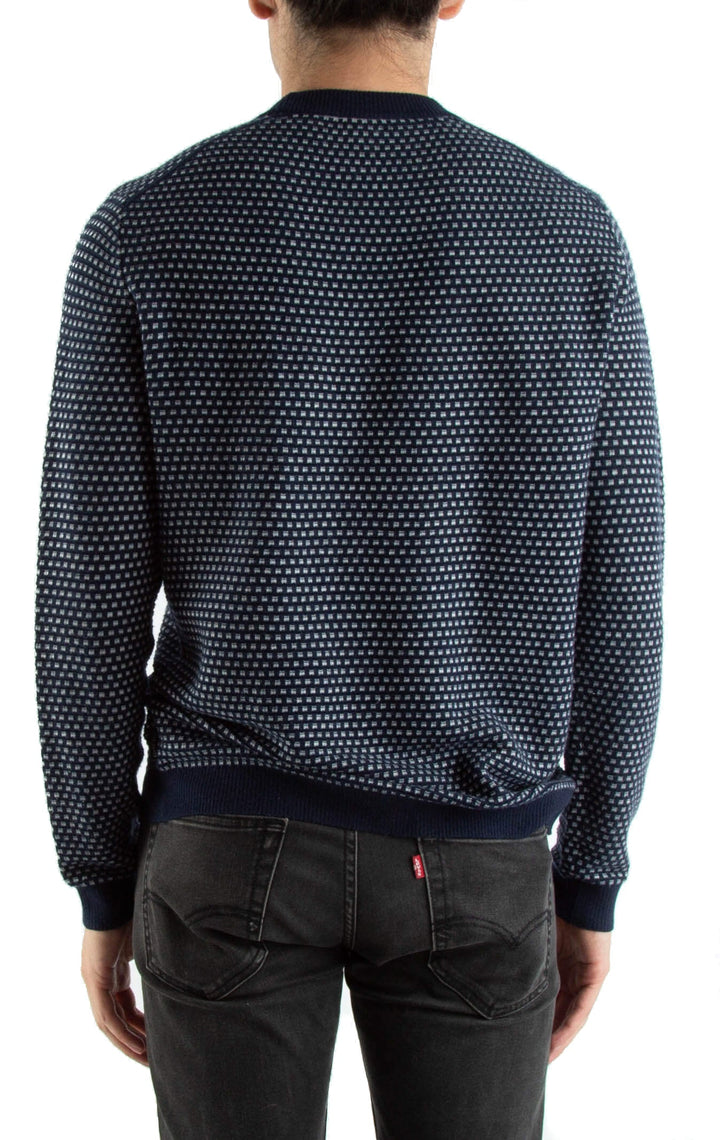 Suéter Ted Baker azul, vista posterior – ClosetRehab