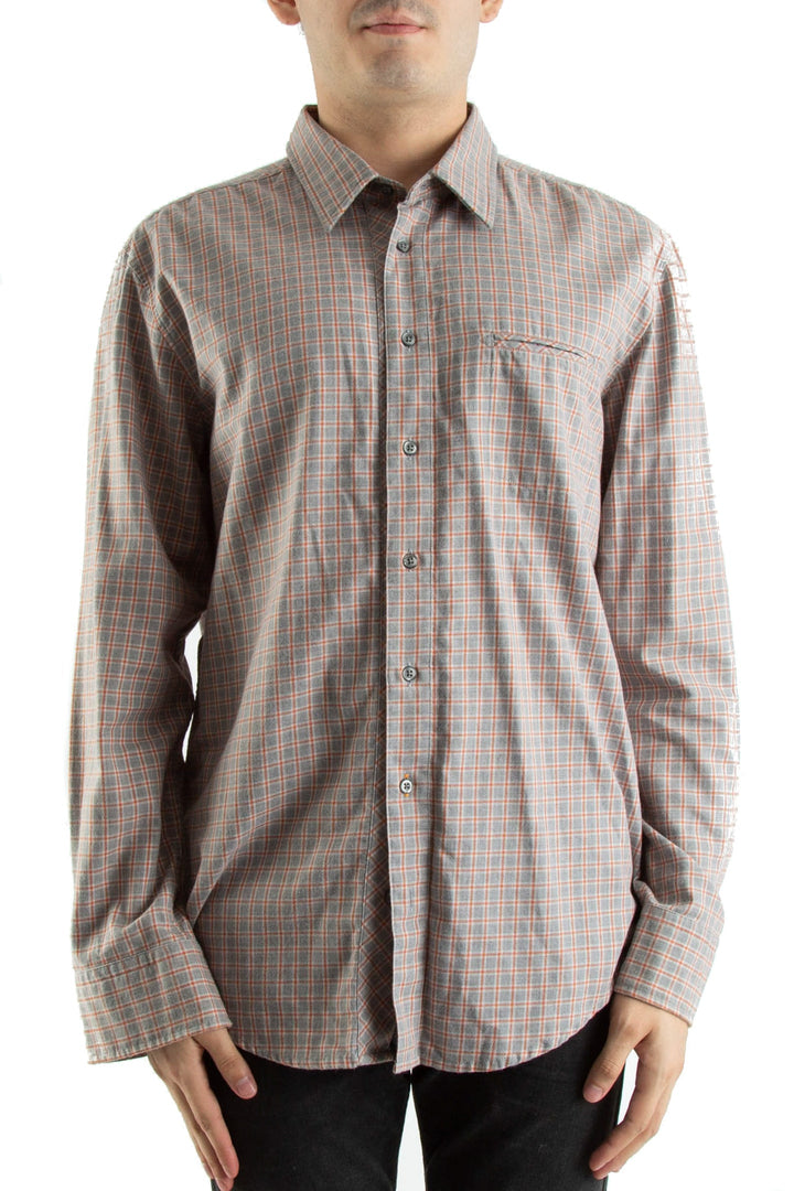 Camisa BOSS Hugo Boss gris, vista frontal – ClosetRehab