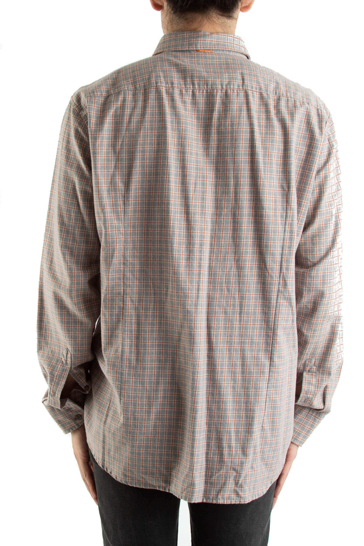 Camisa BOSS Hugo Boss gris, vista posterior – ClosetRehab
