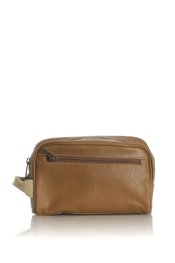 Bolsa Kennet Cole Reaction beige y café, vista frontal – ClosetRehab