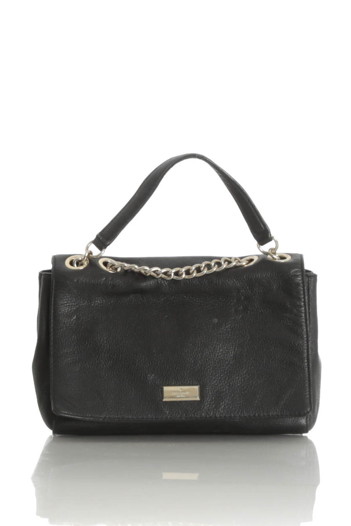Bolsa Kate Spade negro, vista frontal – ClosetRehab