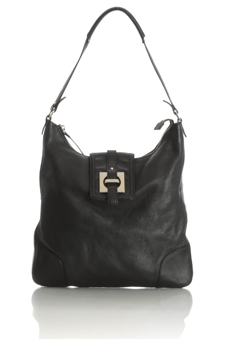 Bolsa Kate Spade negro, vista frontal – ClosetRehab