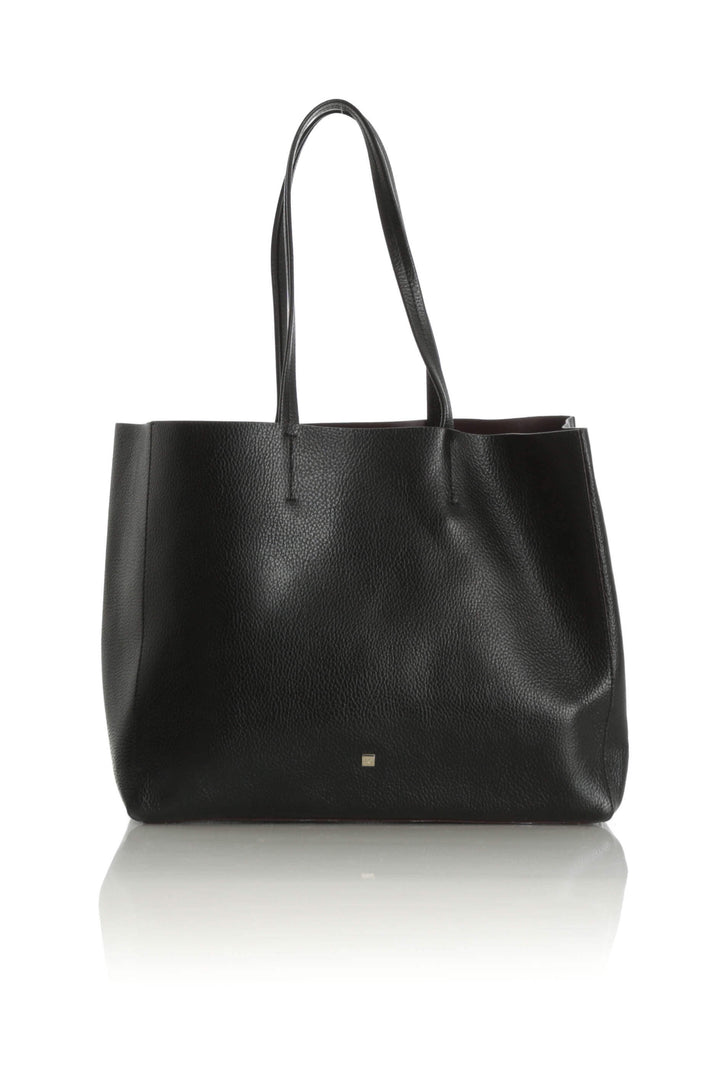 Bolsa Purificación Garcia negro, detalle – ClosetRehab