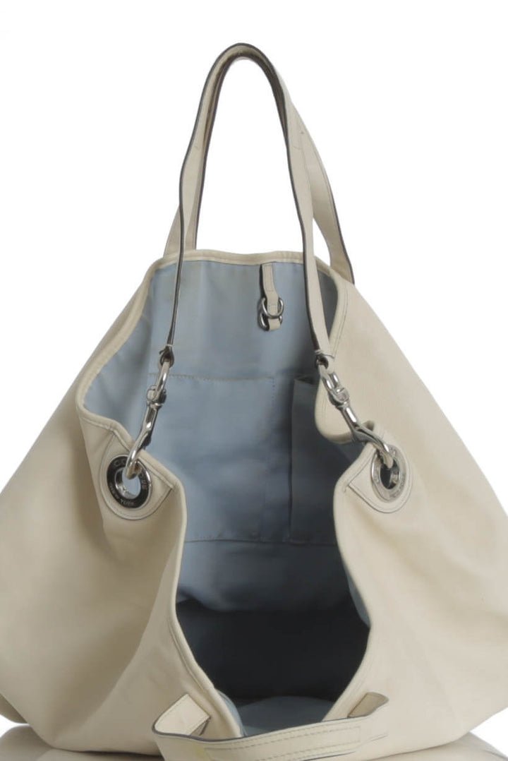 Bolsa Coach beige, detalle 6 – ClosetRehab
