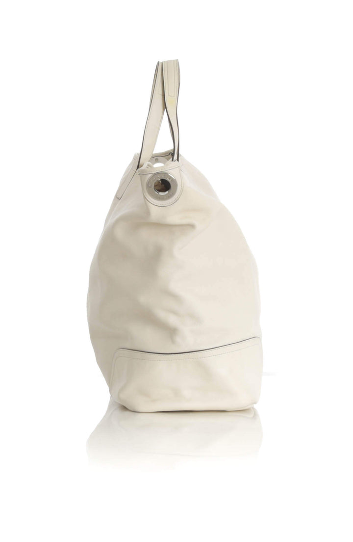 Bolsa Coach beige, detalle 5 – ClosetRehab