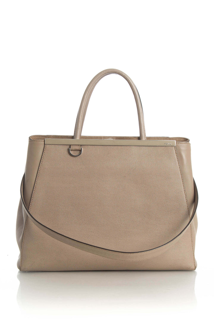 Bolsa Fendi café, vista frontal – ClosetRehab
