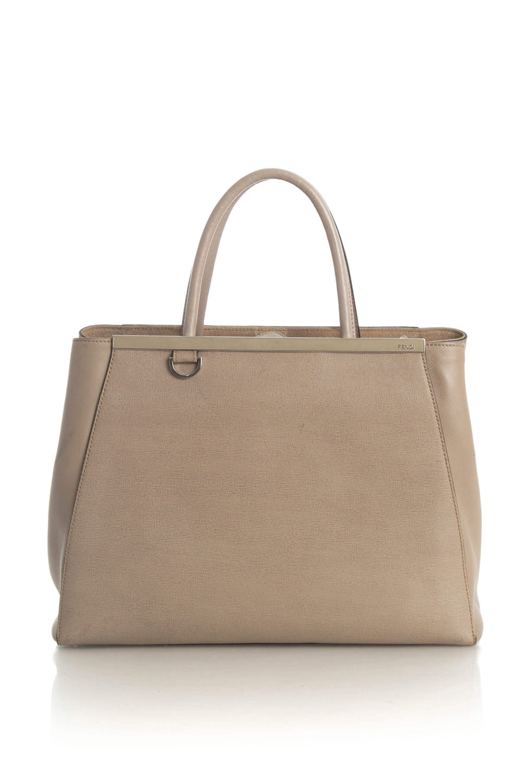 Bolsa Fendi café, detalle 7 – ClosetRehab