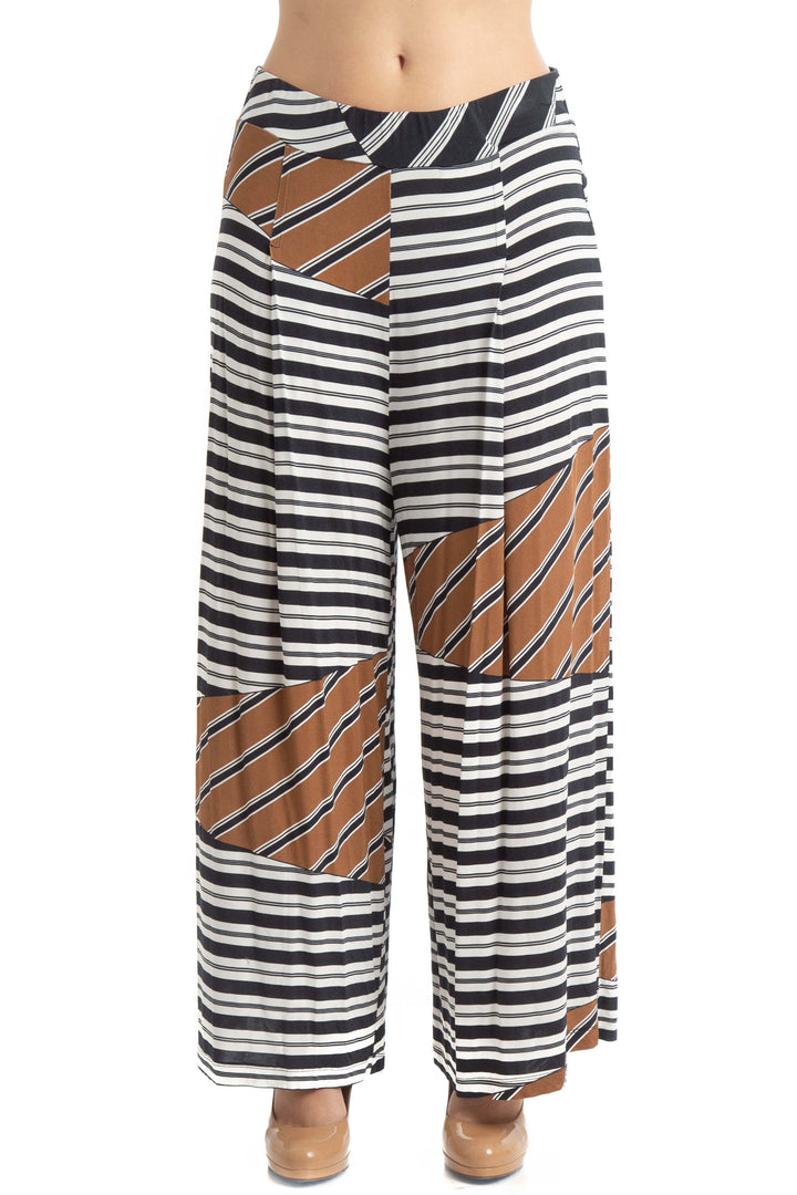 Pantalón Ambrosi café, vista frontal – ClosetRehab