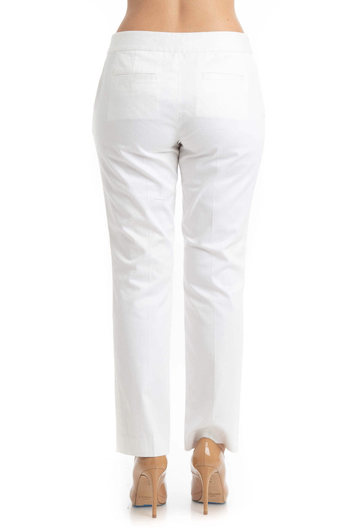 Pantalón Tahari blanco, vista posterior – ClosetRehab