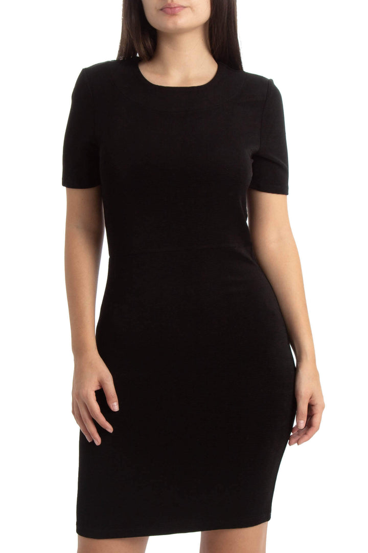 Vestido Mango negro, vista frontal – ClosetRehab
