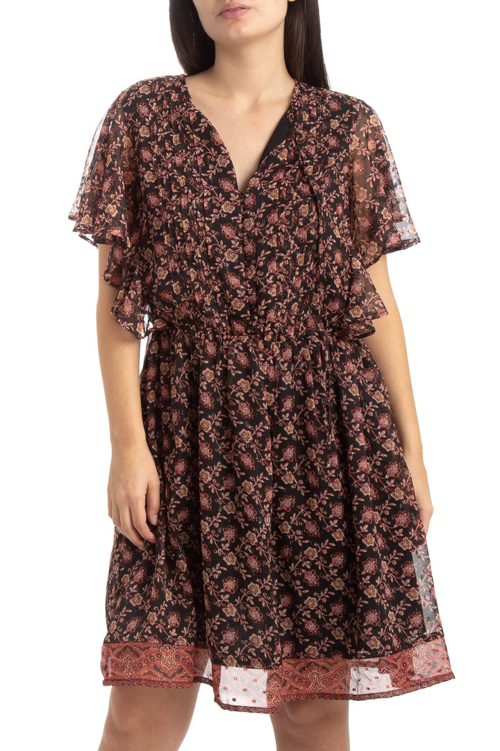 Vestido Mango rojo, vista frontal – ClosetRehab