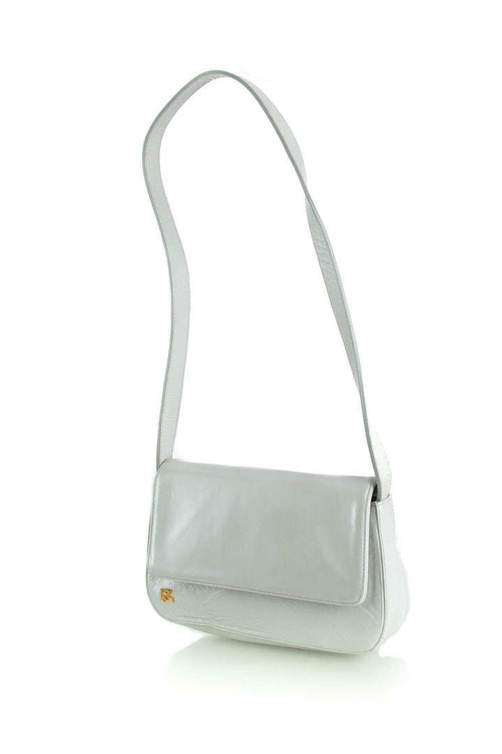 Bolsa blanco y gris, vista posterior – ClosetRehab