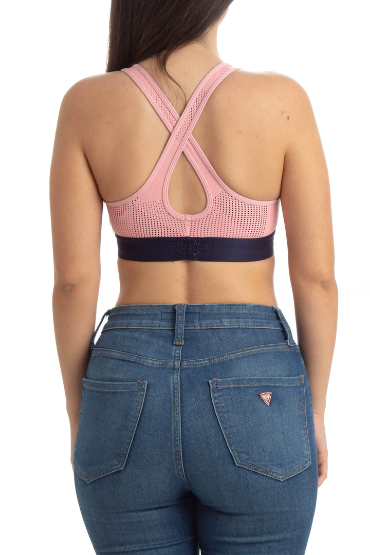 Blusa Under Armour rosa, vista posterior – ClosetRehab