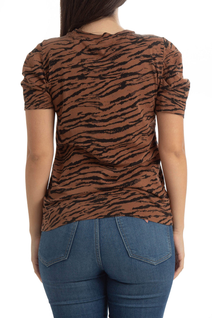 Blusa Pam & Gela café, vista posterior – ClosetRehab