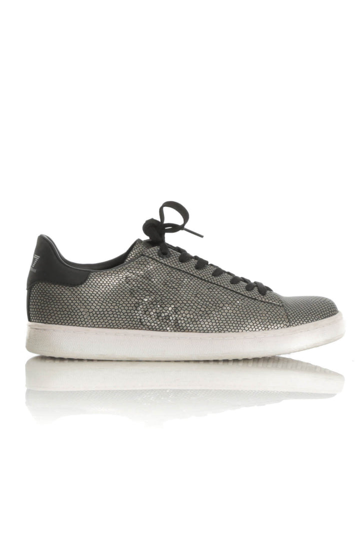 Zapato Armani bronce y dorado, vista frontal – ClosetRehab