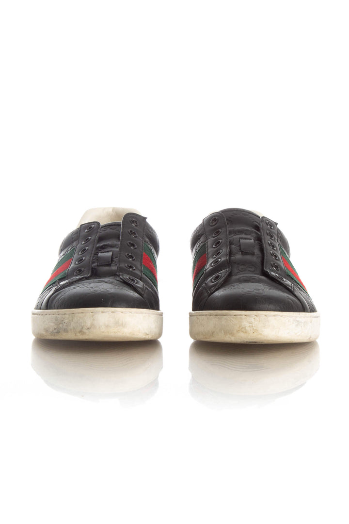 Zapato Gucci negro, detalle – ClosetRehab