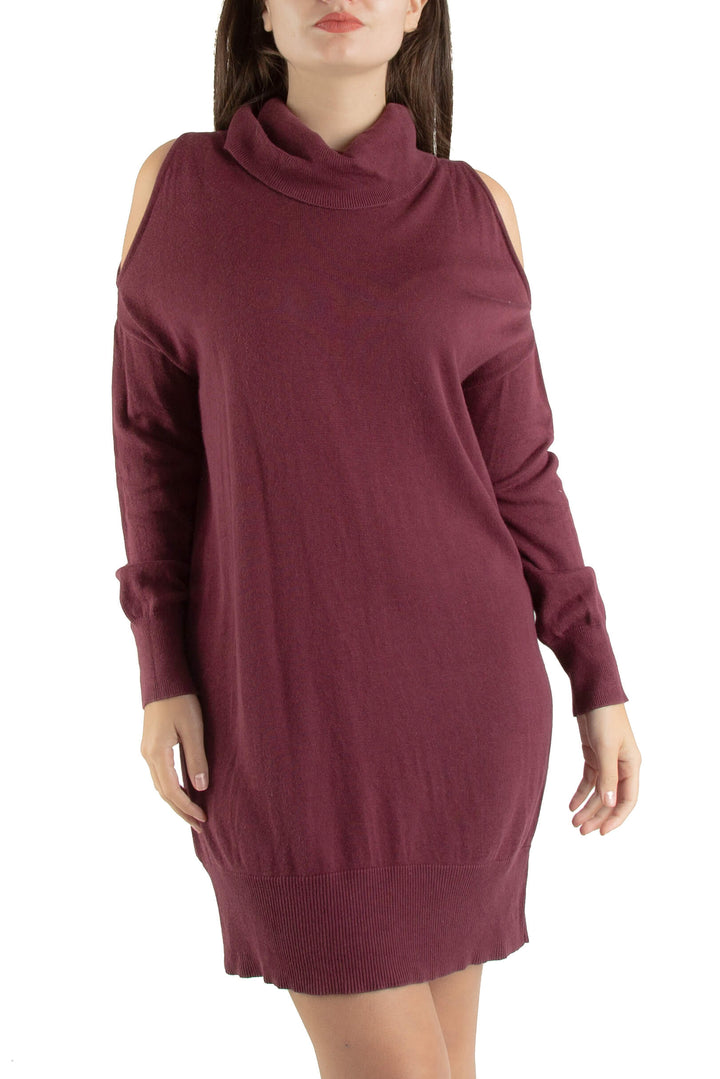 Vestido BCBG Generation rojo, vista frontal – ClosetRehab