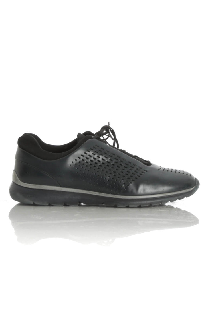 Zapato Zegna azul y negro, vista frontal – ClosetRehab