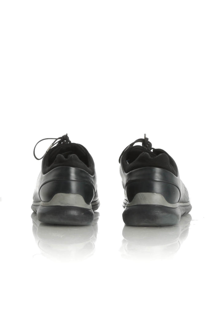 Zapato Zegna azul y negro, detalle – ClosetRehab