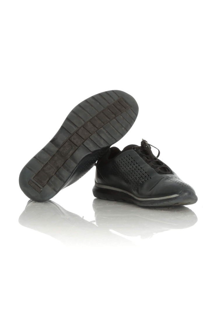 Zapato Zegna azul y negro, detalle 6 – ClosetRehab