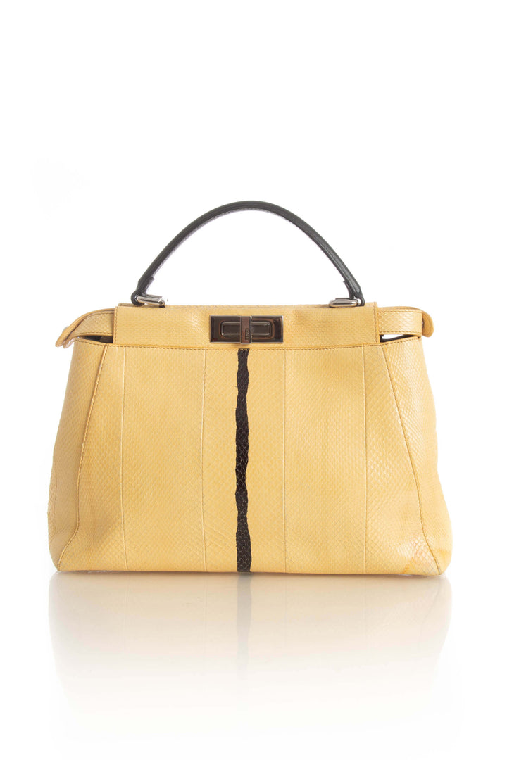 Bolsa Fendi amarillo, detalle 5 – ClosetRehab