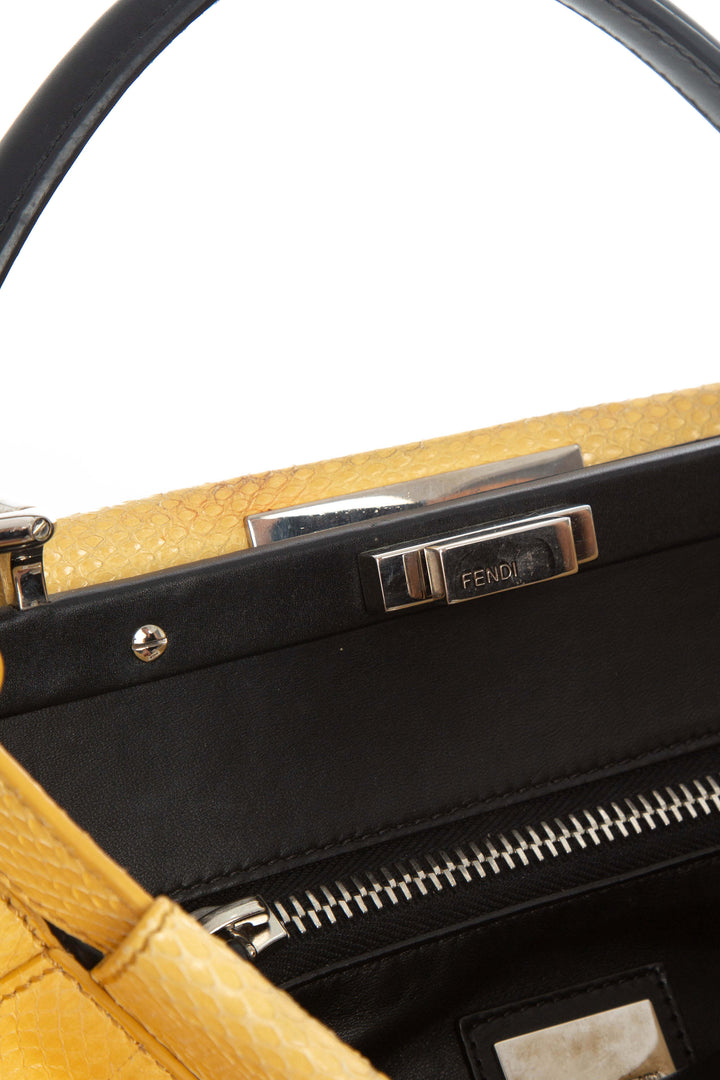 Bolsa Fendi amarillo, detalle 7 – ClosetRehab