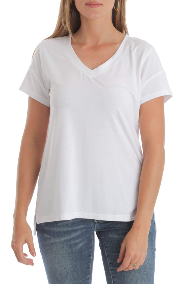 Blusa Zella blanco, vista frontal – ClosetRehab