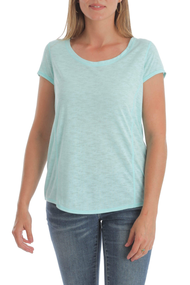 Blusa Zella azul, vista frontal – ClosetRehab