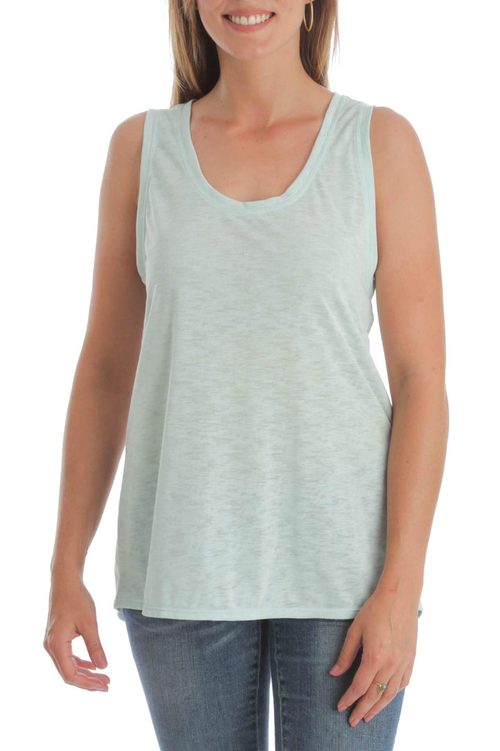 Blusa Zella azul, vista frontal – ClosetRehab
