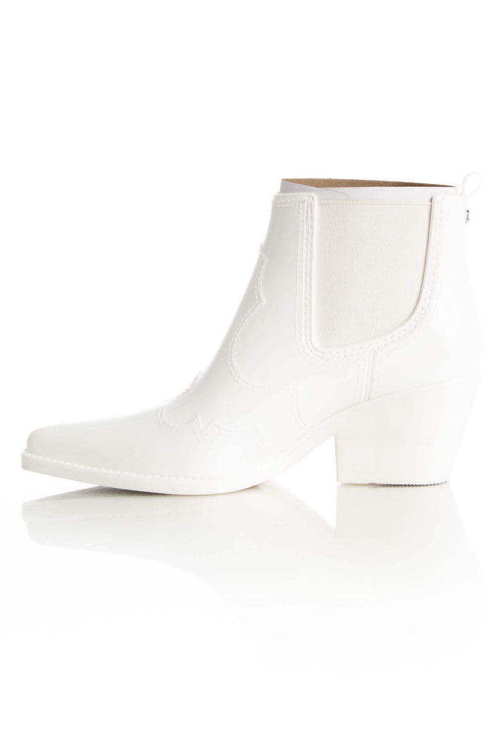 Zapato Sam Edelman blanco, vista lateral – ClosetRehab