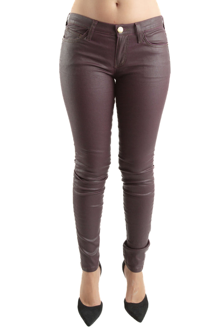 Jeans Current Elliot morado, vista frontal – ClosetRehab